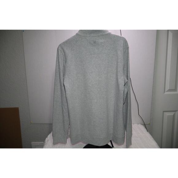 7 Diamond Generation Quarter Zip Pullover-Soft Grey-Medium - Picture 6 of 6